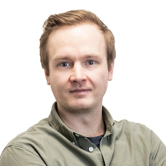 Pohjantähden myyntipäällikkä Jaakko Turtiainen.