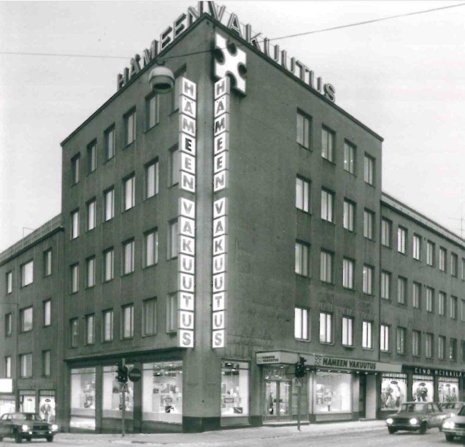 Hämeen Vakuutuksen pääkonttori Hämeenlinnassa.